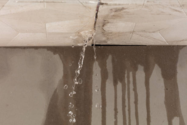 Professional Water Damage Restoration technician working in Lawrenceburg, TN